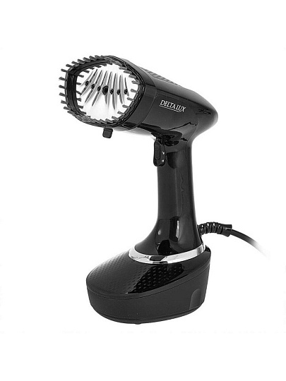 Отпариватель Delta Lux, DE-3200P, 1500 Вт, 0.4 л, ручной, черный