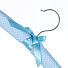 Вешалка-плечики для одежды, 39 см, металл, 5 шт, с губкой, голубая, T2023-044 - фото 3