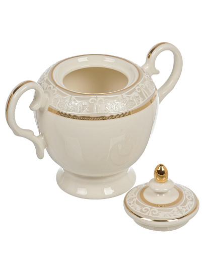 Сахарница 300 мл, фарфор, 9.5х15х11.5 см, Lefard, Свадебный, 115-368
