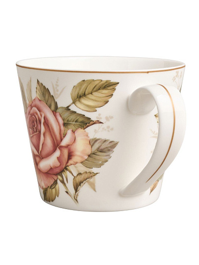 Кружка фарфор, 450 мл, Корейская роза, Lefard, 590-673