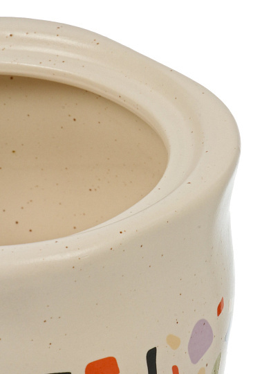 Контейнер для ватных дисков Мозаика, керамика, 10.5x8.9/11 см, BCE3075AA-CT