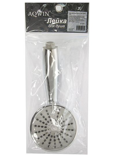 Лейка для душа, пластик, 3 режима, Aqwin, A034