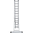 Лестница приставная, 3 секции, 12 ступеней, алюминий, 3 м, 150 кг, Новая высота, NV 1230, 1230312 - фото 9