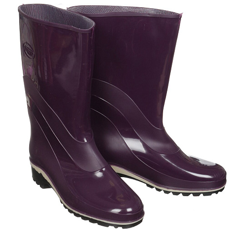 Обувь Сапоги Резин. жен, р.40 (262) пурпурно-фиолетовый 267-05