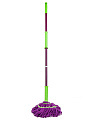 Швабра веревочная, микрофибра, 120 см, фиолетовый, с отжимом, фиолетовая, Марья Искусница, KD-4829 - фото 8