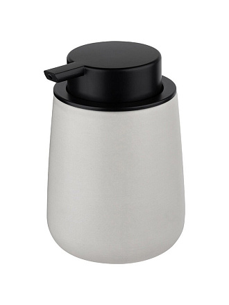 Дозатор для жидкого мыла, Рыжий кот, Кварц, керамика, 9х9х13 см, 330 мл, 109848