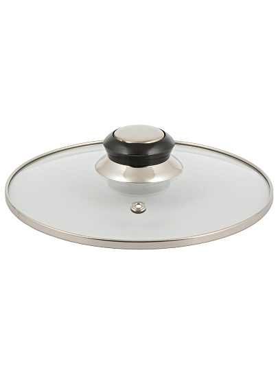 Кастрюля нержавеющая сталь, 2.8 л, крышка стекло, DNN1, SD-A19-18/SD-A19-6-18