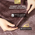 Плед 2-спальный, 180х200 см, велсофт жаккард, 100% полиэстер, Silvano, Fresco, коричневый, 180/148-FRE/LA - фото 9