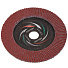 Круг лепестковый торцевой КЛТ2 для УШМ, LugaAbrasiv, диаметр 150 мм, посадочный диаметр 22 мм, зерн A60, шлифовальный - фото 2