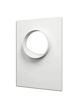 Площадка торцевая пластик, установочный диаметр 125 мм, ERA, 125ПТП