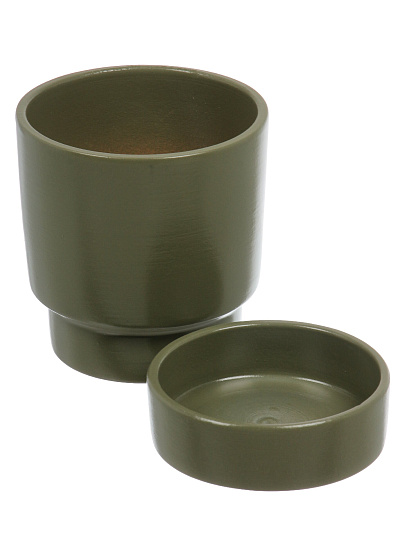 Горшок керамика, 0.9 л, форест, Берген № 2, 021682