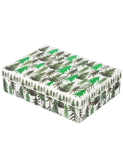 Коробка подарочная картон, 33х23.5х9 см, в ассортименте, Волшебный праздник, A470119