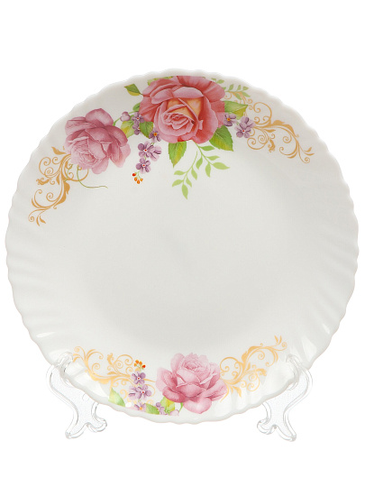 Сервиз столовый стеклокерамика, 13 предметов, на 6 персон, Jewel, Скарлет, ПС00111-48