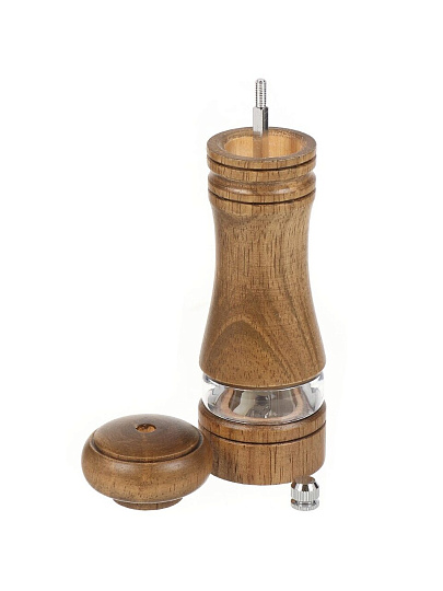 Мельница для специй дерево, металл, 16.5 см, темное дерево, Y4-8012