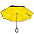 Зонт для женщин, механический, трость, 8 спиц, 60 см, полиэстер, желтый, Y822-054 - фото 2