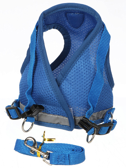 Поводок со шлейкой-жилеткой, размер M, в ассортименте, Y4-11385