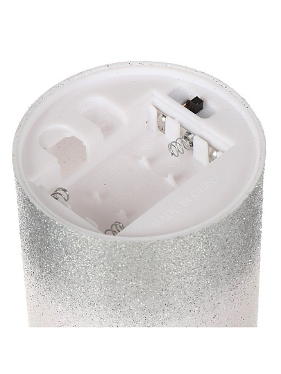 Свеча светодиодная 10х7.5 см, плавное мерцание, пластик, A330100