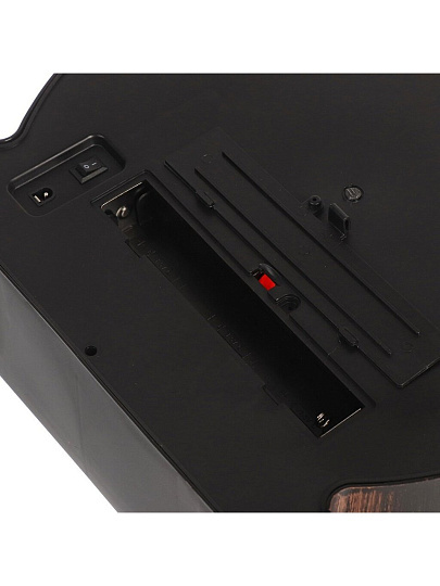 Фонарь декоративный 31х10х30 см, USB шнур, АА 3шт, пластик, стекло, Камин, M120009
