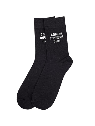 Носки для мужчин, Clever, 23Ф, черные, р. 27, К6568Л