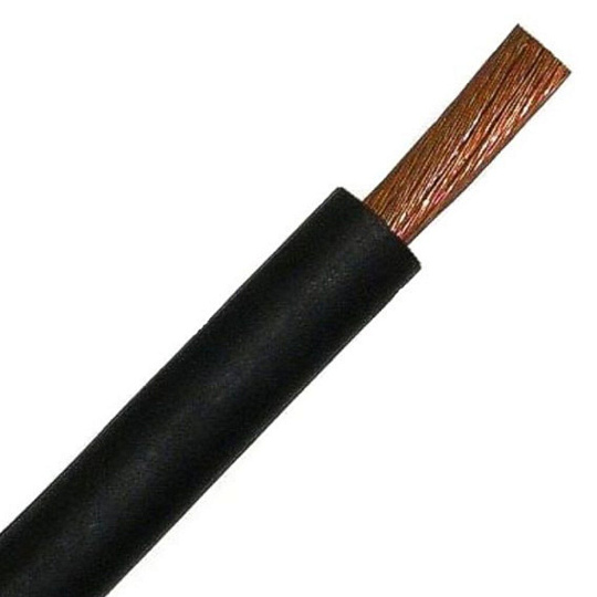 Кабель КГТП-ХЛ, 1х25 мм², 100 м, медь, гибкий, черный, ККЗ