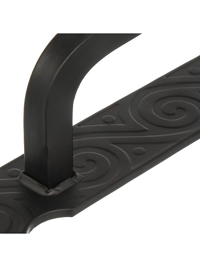 Ручка-скоба Домарт, РС-215, Кованная, черная, 12 406