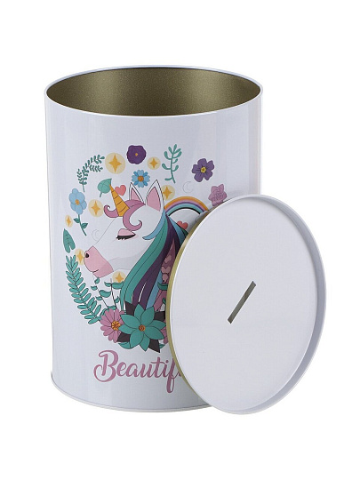 Копилка Beautiful Day, 15х21.5 см, металл, A240057