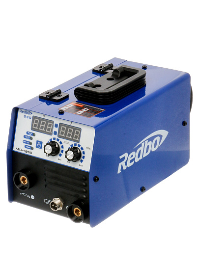 Сварочный аппарат инверторный, Redbo, MIG-185S, 6.9 кВт, 185 А, электрод, полуавтоматическая сварка, 28523
