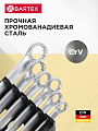 Набор ключей комбинированный, М60, 6 предметов, Bartex, 8-17 мм, матовый, CrV сталь, М60 - фото 4