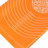 Коврик кухонный силикон, 64х45 см, оранжевый, Y4-7682 - фото 2
