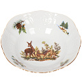 Салатник фарфор, круглый, 16 см, Охотничьи сюжеты Олень, Bernadotte, P1750675JQZU001011 - фото 2