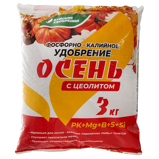 Удобрение Ф/к удобрение &quot;Осень&quot; 3кг БХЗ