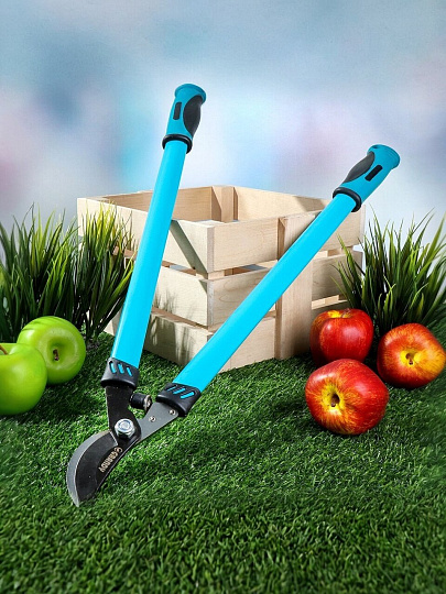 Сучкорез 700 мм, 30 мм, прямого реза, Grandy, рукоятка двухкомпонентная