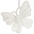 Елочное украшение Бабочка, белое, 10.5х10 см, SYYKLB-1822125 - фото 2