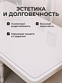 Клеенка Silvano, Crystal, 1х20 м, силикон, прозрачная, 0.6 мм, RF005 - фото 3