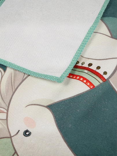 Полотенце кухонное махровое, 30х50 см, 250 г/м2, 100% полиэстер, Символ Года, Китай