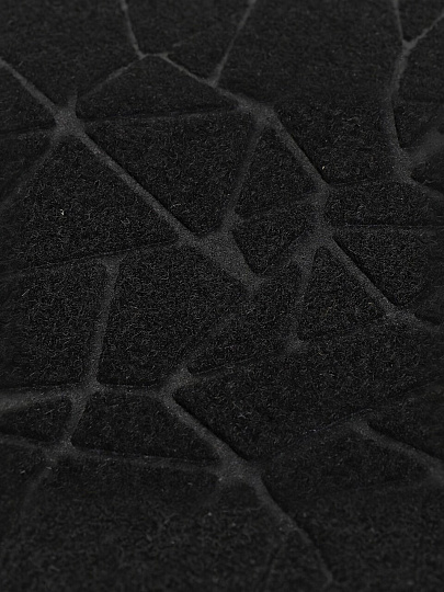 Коврик грязезащитный влаговпитывающий, 40х60 см, черный, узор, Natverk, 93685