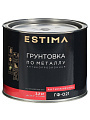 Грунтовка алкидная, Estima, ГФ-021, для внутренних работ, серая, 2.2 кг