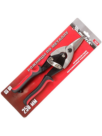 Ножницы по металлу пряморежущие, 250 мм, Matrix, 78330