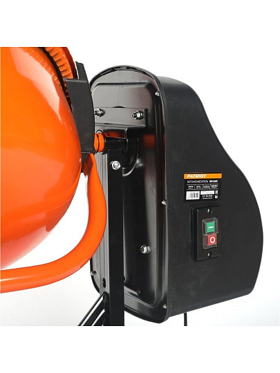 Бетоносмеситель Patriot, BM 128C, 120 л, 350 Вт, чугунный венец, 577300128