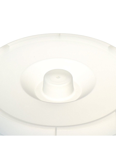 Ведро пластик, 15 л, с крышкой, в ассортименте, хозяйственное, Darel, 20115