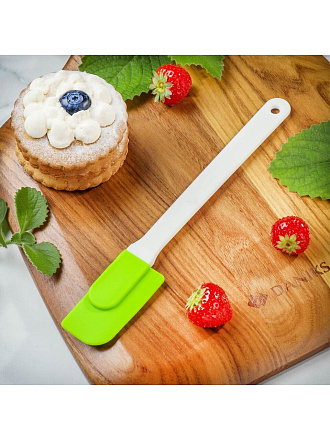 Лопатка кулинарная силикон, навеска, Daniks, YW-BR007-D/HD004-13