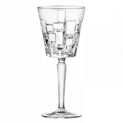 Бокал для вина, 280 мл, хрустальное стекло, 6 шт, RCR, Etna, 50609