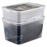Ящик для хранения, 24 л, 45.2х29.8х24.4 см, с крышкой, матовый кристалл, Keeplex, Trendy, KL350511000 - фото 5