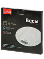 Весы кухонные электронные, Rion, флюид бежевый, стекло, до 5 кг - фото 6