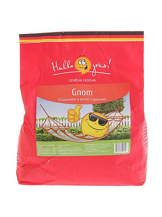 Семена Газон, Gnom Gras, 1 кг, мешок, ГазонCity