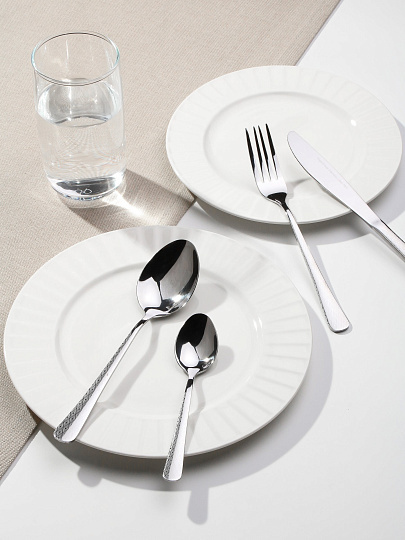 Набор столовых приборов нержавеющая сталь, 24 предмета, Regent Inox, Linea Style, 82-324