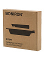 Сковорода чугун, 24 см, Boniron, съемная ручка, с деревянной ручкой, индукция, BС24-02 - фото 7