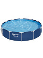Бассейн каркасный Bestway, 366х76 см, Steel Pro, 56706, 6473 л - фото 7