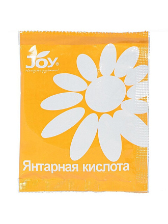 Удобрение Янтарная кислота, для роста и развития, минеральное, гранулы, 50 г, Joy