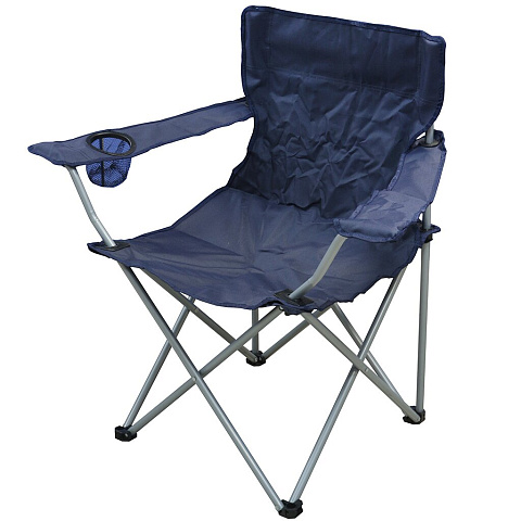 Стул-кресло 52х52х80 см, темно-синее, ткань, LG7001-1